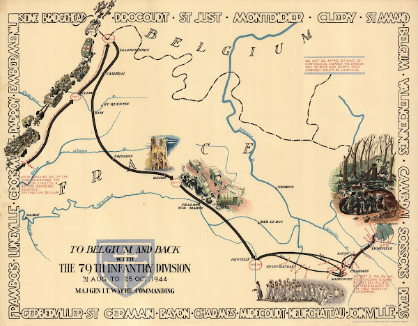 To Belgium And Back With The 79th Infantry Division 31 Aug To 25 Oct 1944 1944