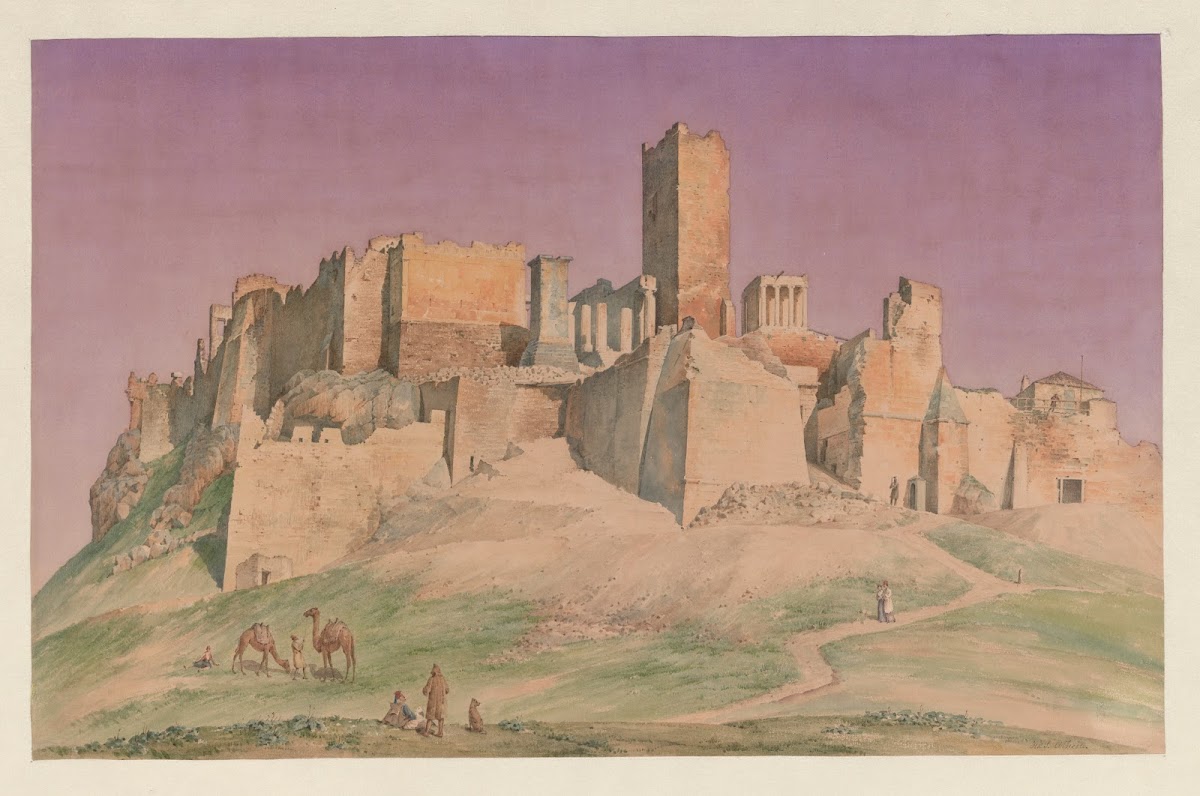 Greece Athens  Temple 1853