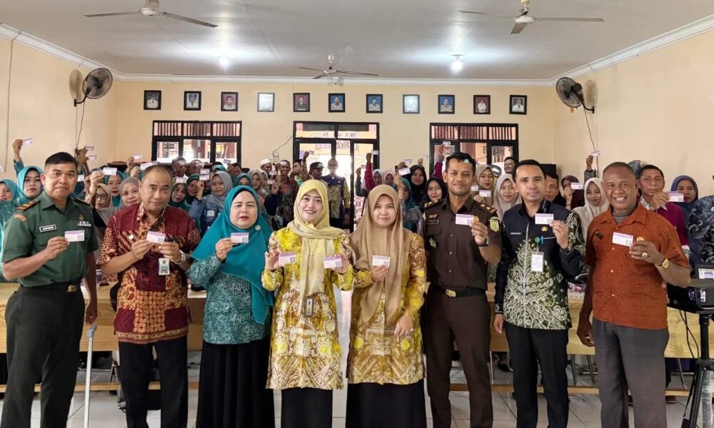 Sosialisasi program perlindungan perempuan dan anak melalui SI PESAN PENA di Kabupaten Hulu Sungai Utara.