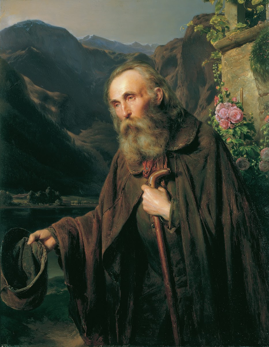 Ein alter Bettler 1856