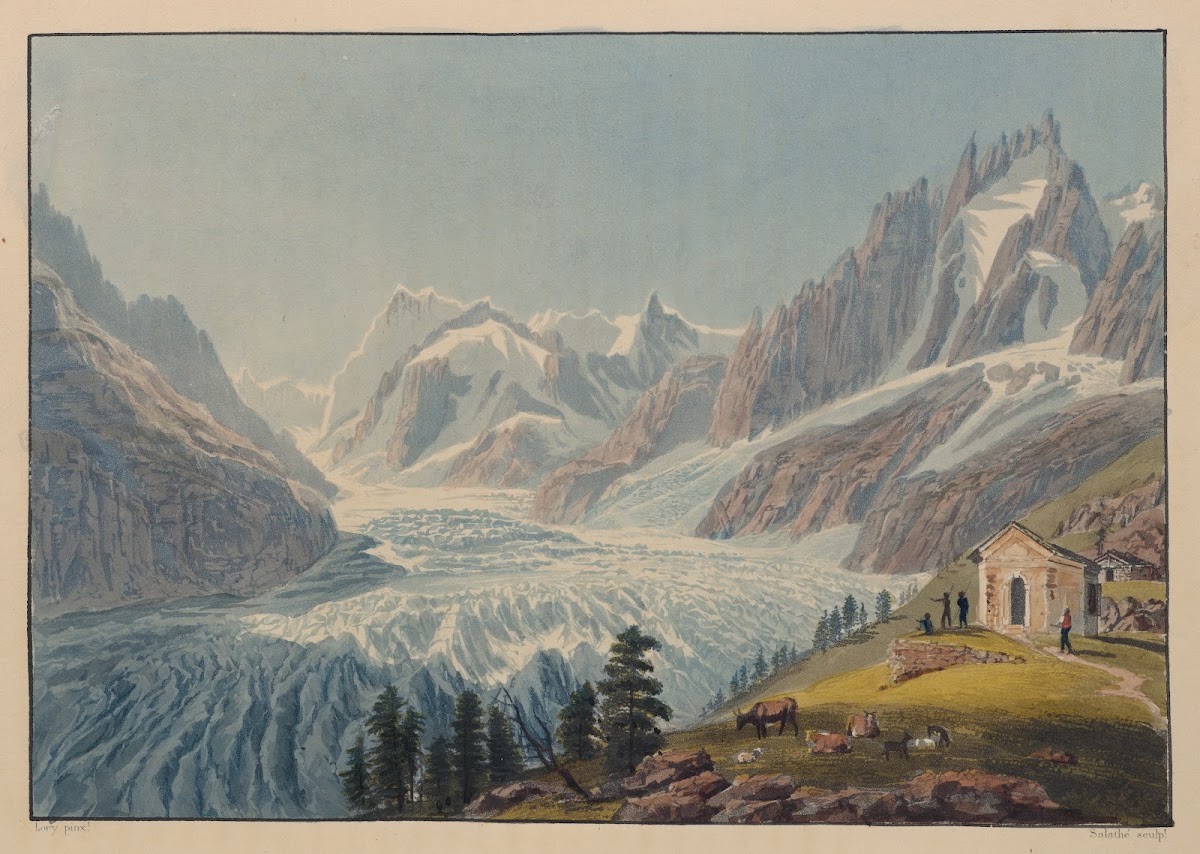 Vue du Montanvert 1915 1945
