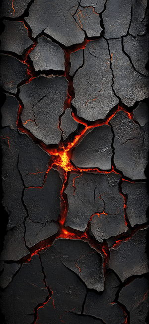 Lava Cracks Picture