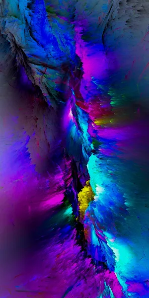 Water, Art, Fractal Art, Purple, Azure 4K iPhone Wallpaper Background