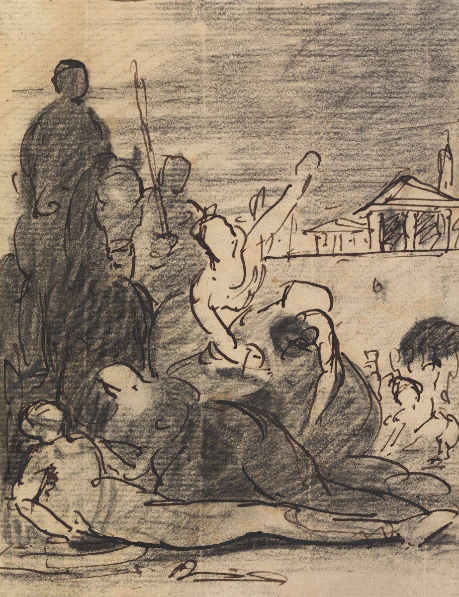 Study of a Military Scene 1805