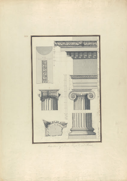 Members of an Ionic Temple at Teos ca 1750