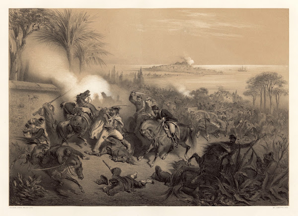 Garibaldi et les volontaires italiens Episode du combat de Melazzo 21 juillet 18