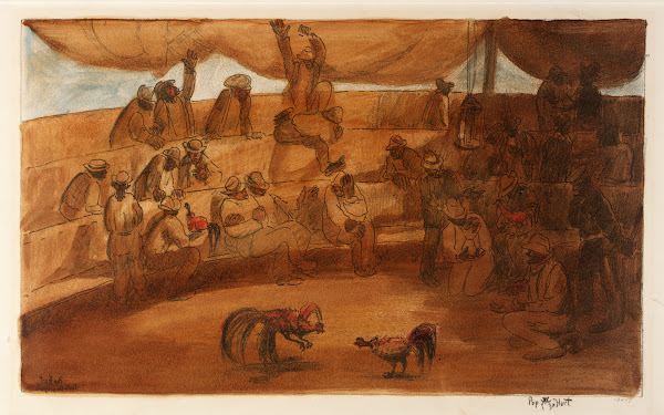 Cockfight Santo Domingo 1923