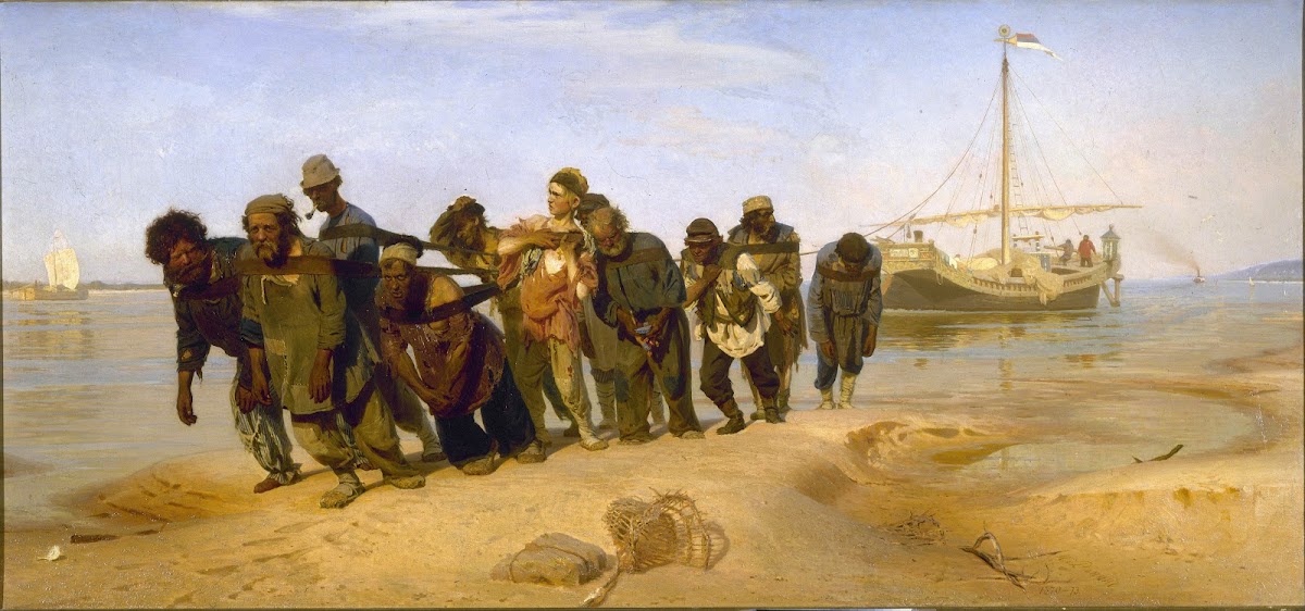 Barge Haulers on the Volga