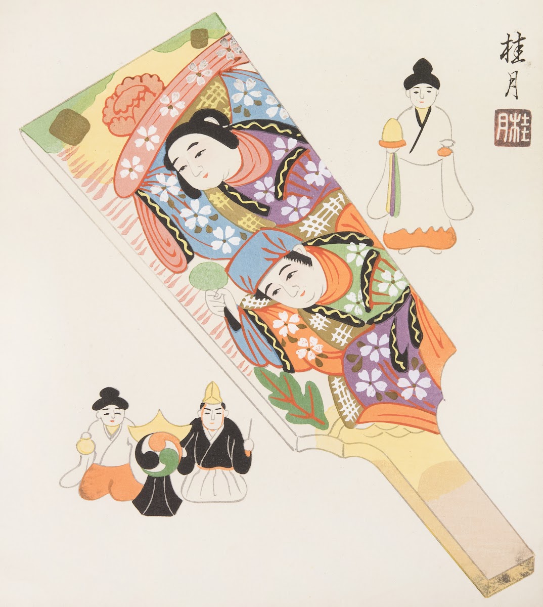 Japanese Folk Toys Kyōdo gangu shū  haru Pl06 1935