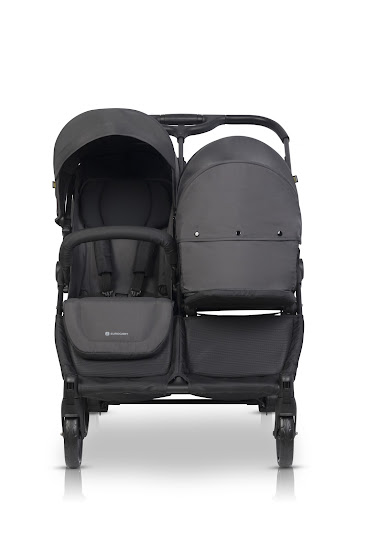 Stroller for twins Euro-Cart Doblo 2024 Iron