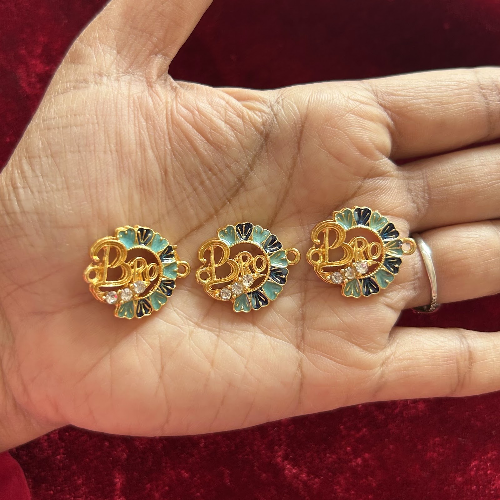 Rakhi meena pendent (pack of 3) H