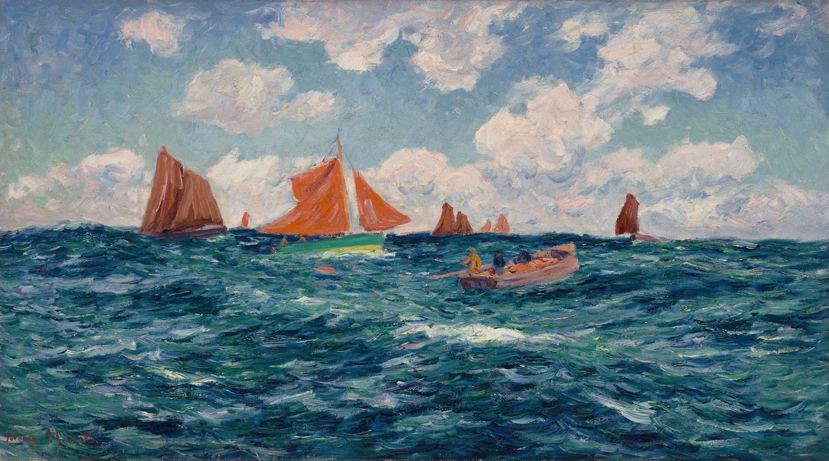 Pêcheurs au large 1902
