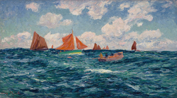 Pêcheurs au large 1902