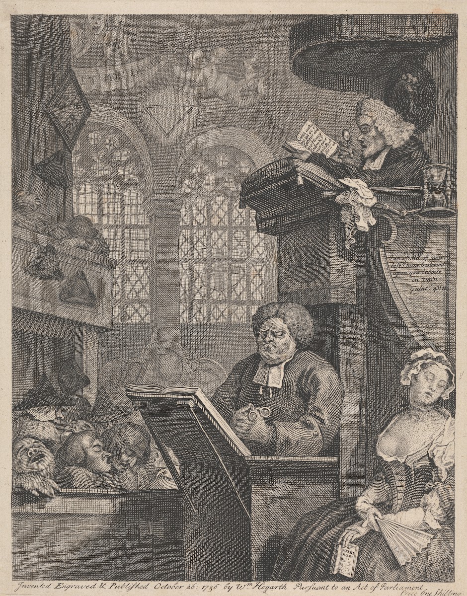 The Sleeping Congregation 1736