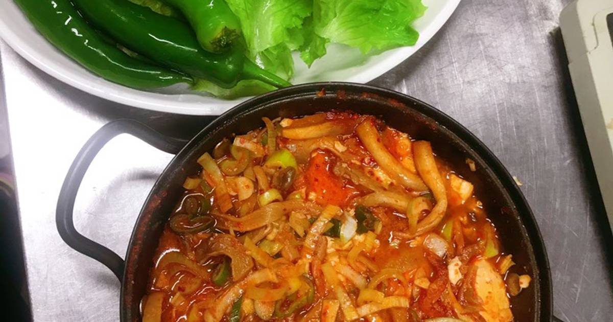 Đậu phụ non nấu nấm