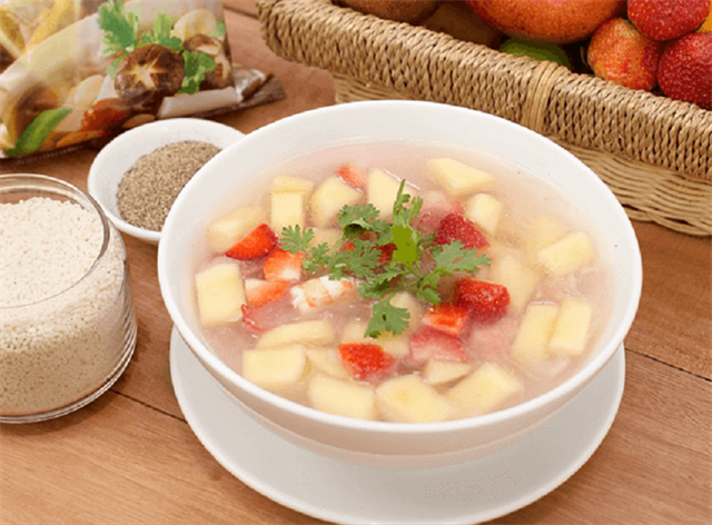 Súp Trái Cây Nấu Tôm