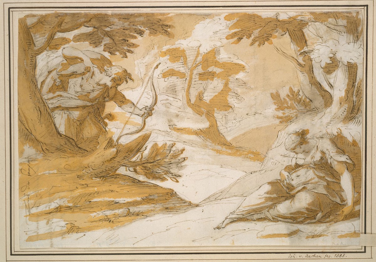 Cephalus kills Procris 1585