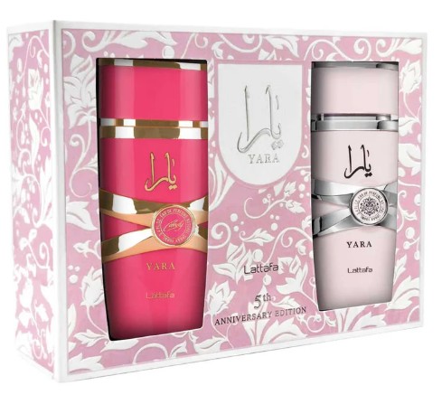 ESTUCHE LATTAFA YARA MUJER 2PZS 100ML C/U YARA + YARA CANDY