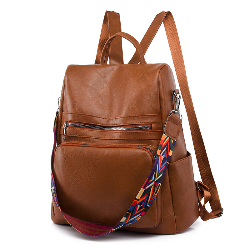 Women's PU Backpack, Modern Style