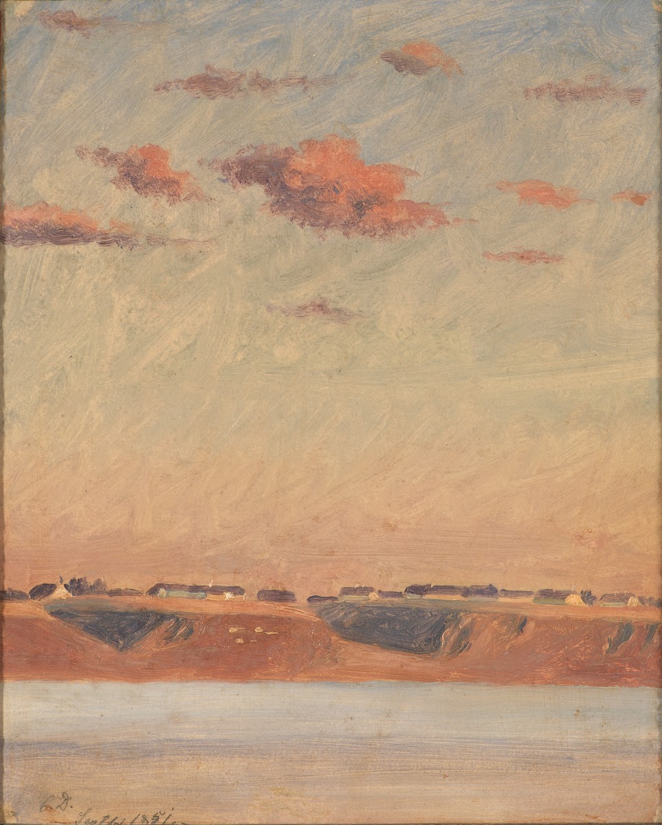 The Lim Fjord in Jutland Study 1851