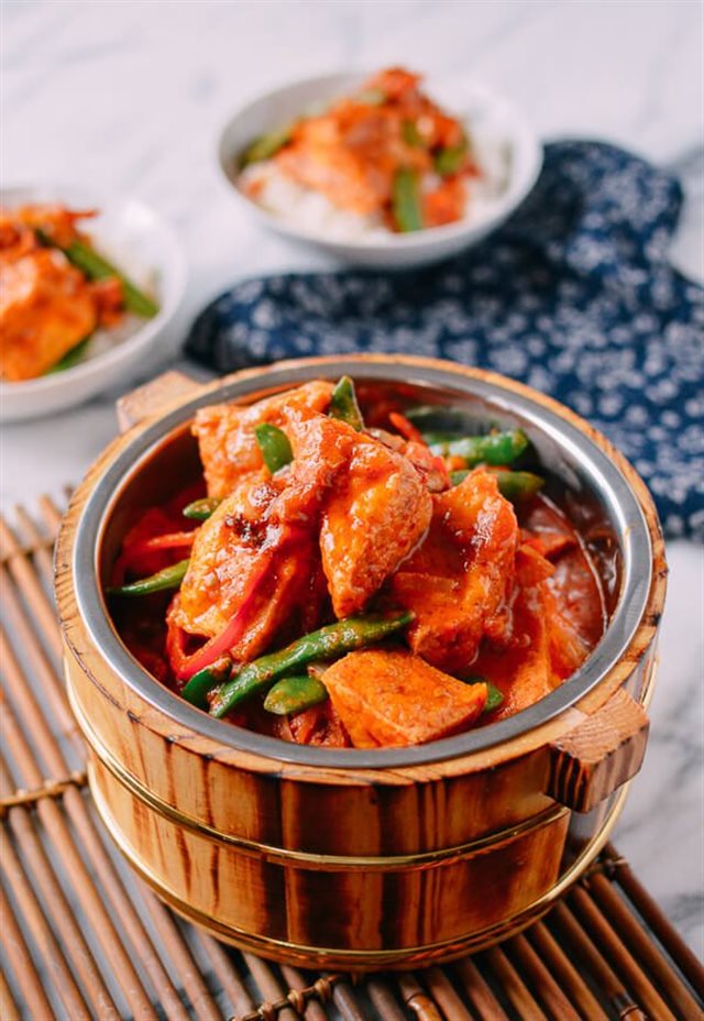 Cà Ri Đỏ Đậu Hũ Chay