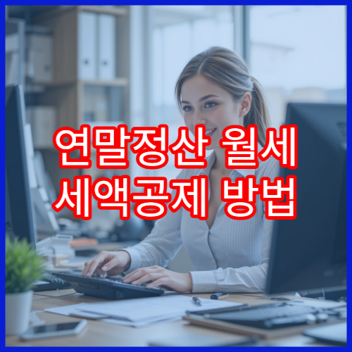 연말정산 월세 세액공제 방법 | 조건·서류·신청 절차 완벽 정리