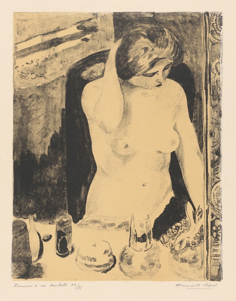 Femme à sa toilette 1925