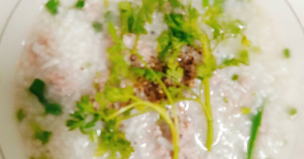 Cháo thịt bằm