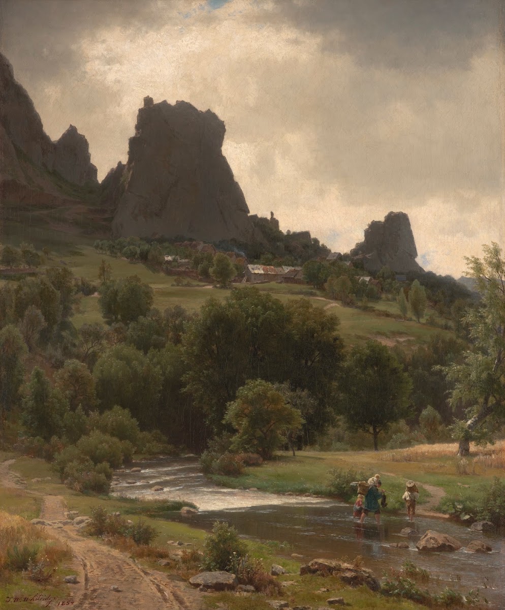 Summer Pastorale View of Kallenfels 1853