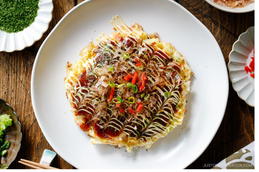 bánh xèo Nhật bản Okonomiyaki