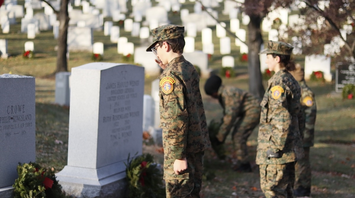 Wreath Laying