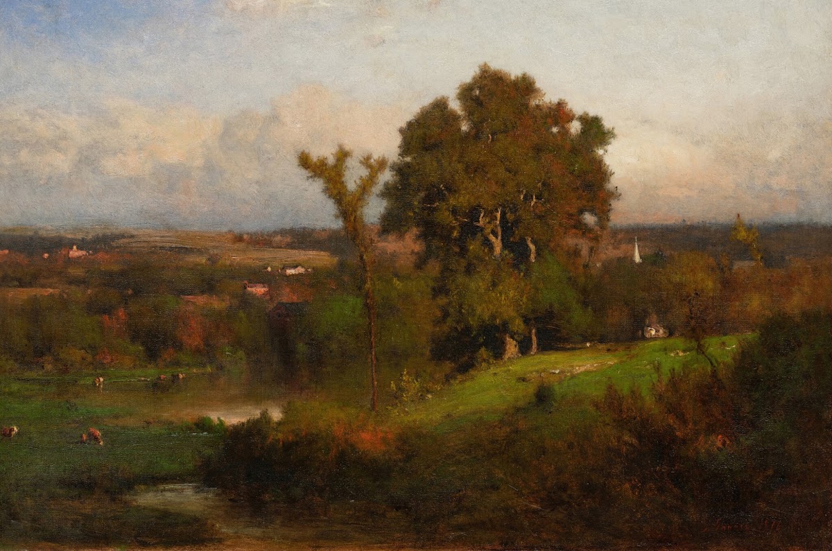 Autumn Near Marshfield 1876
