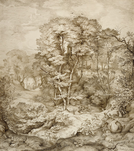 Landscape with Forest Chapel 1847