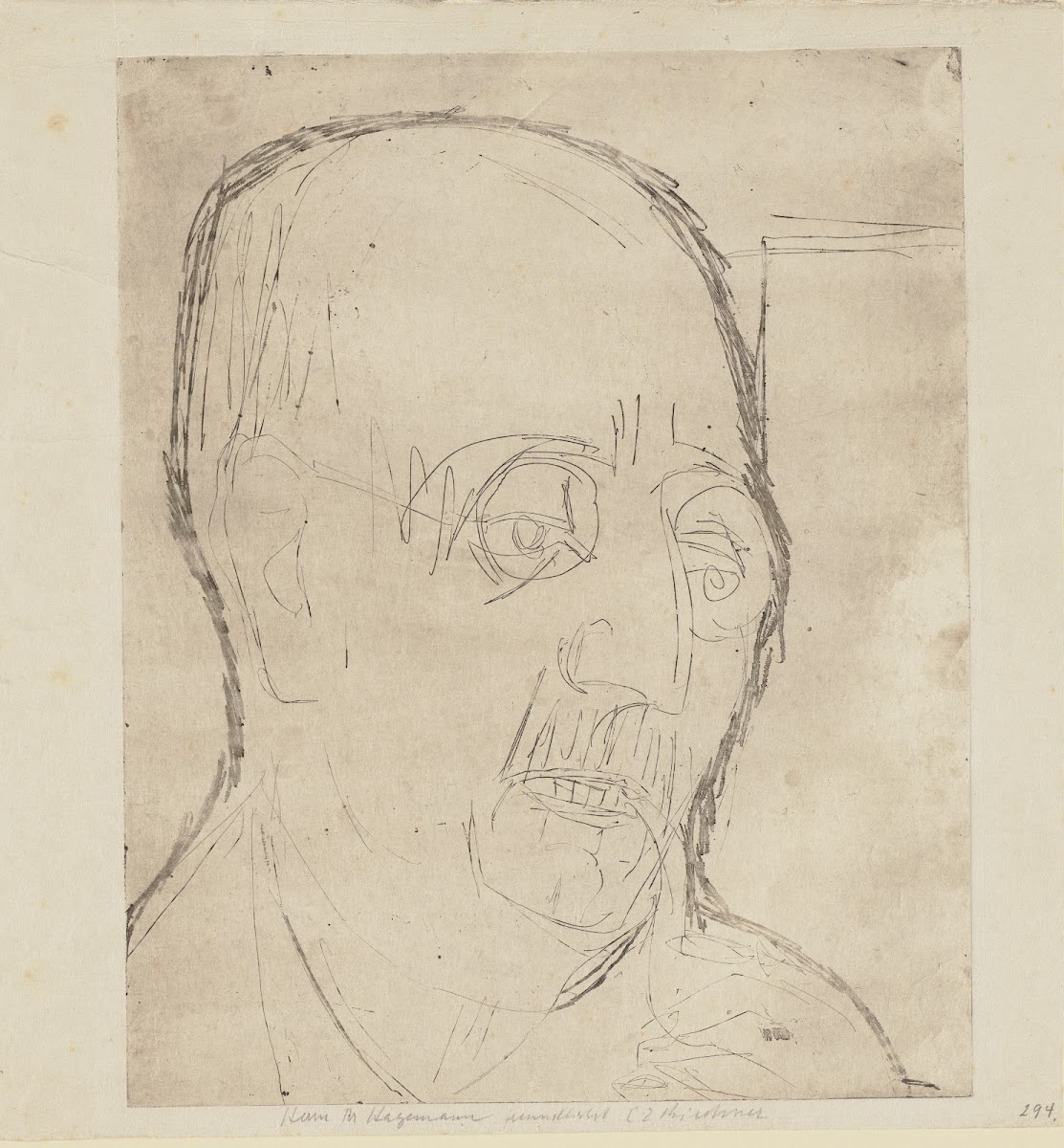 Portrait Carl Hagemann 1925  1926