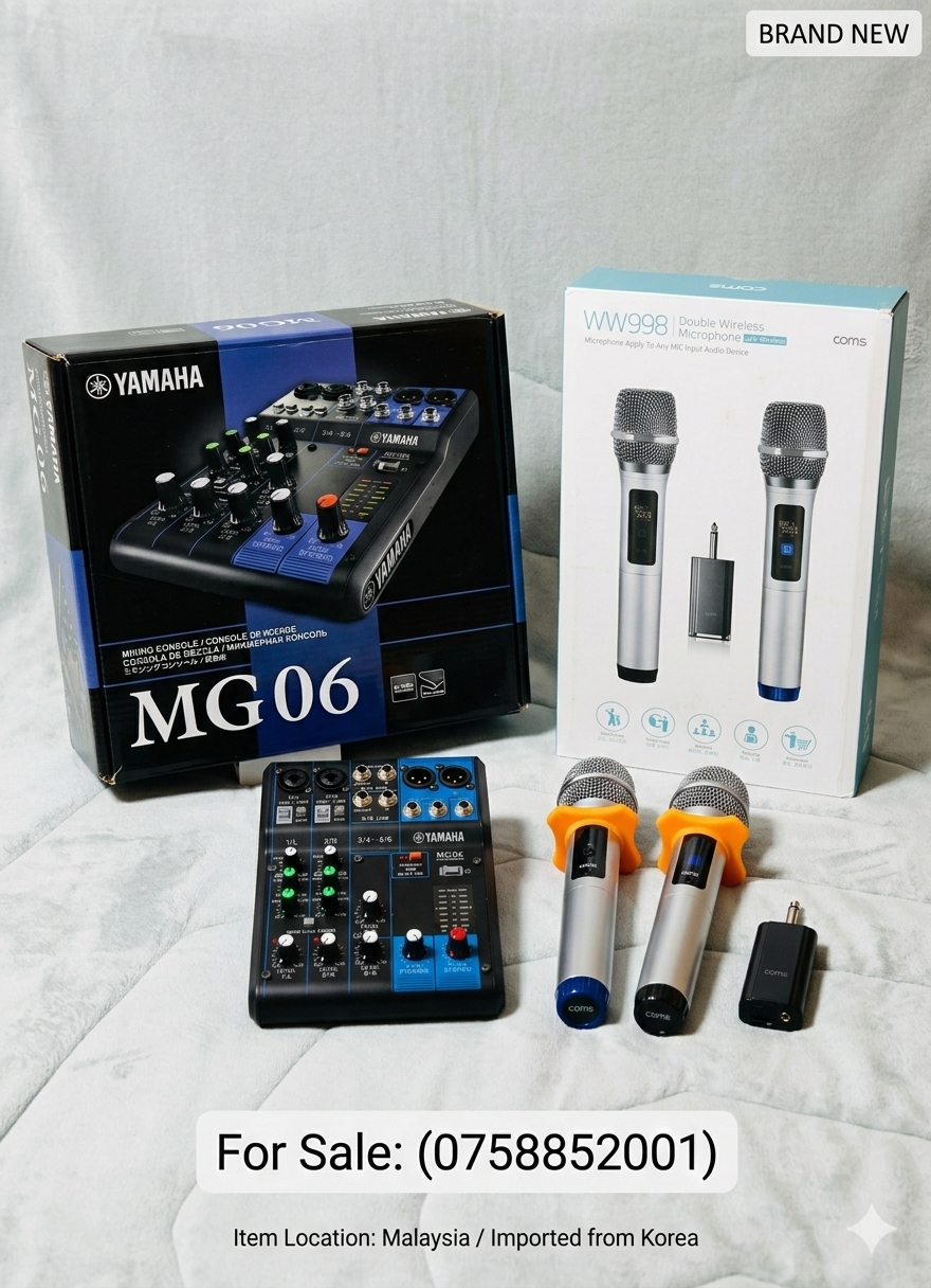 Mixer & mic 🎤 🎤 in Matara
