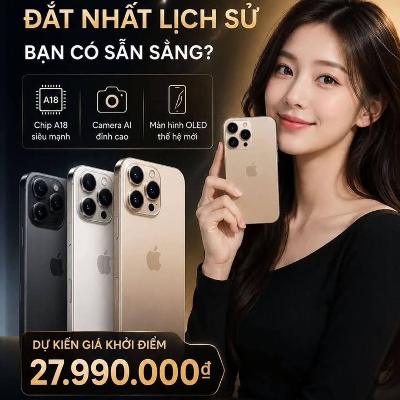 iPhone 18 คาดว่าจะกลายเป็นกลุ่ม iPhone ที่แพงที่สุดในประวัติศาสตร์ Apple 
#แอปเปิ้ล#...
