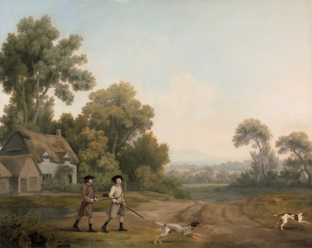 Two Gentlemen Going a Shooting 1768