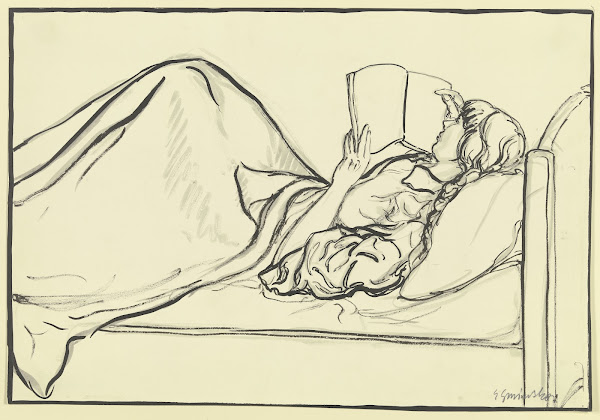 Reading girl