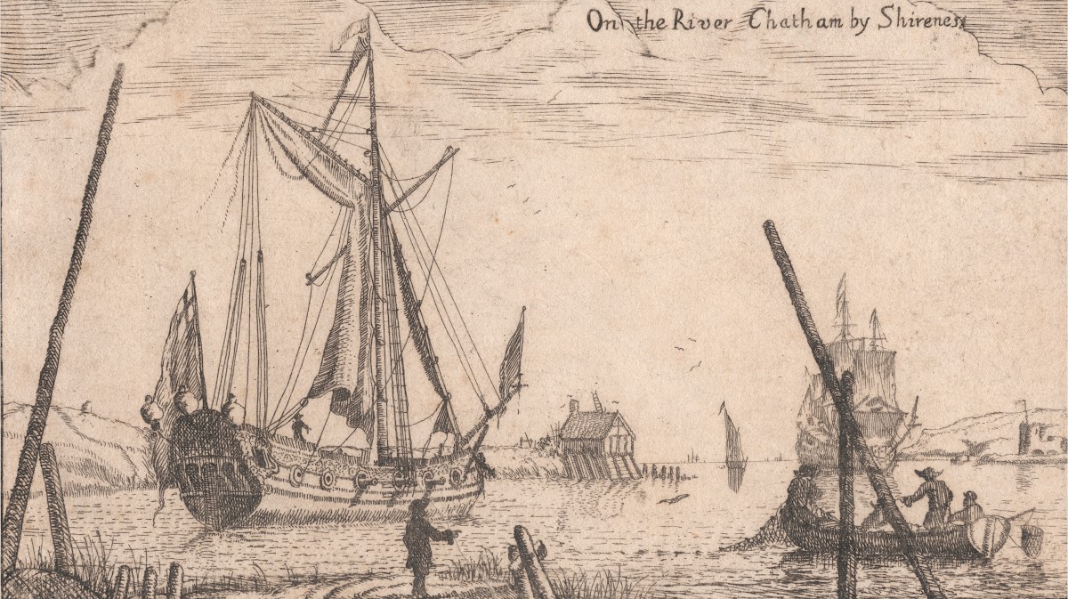 On the River Chatham by Shireness between 1670 and 1695