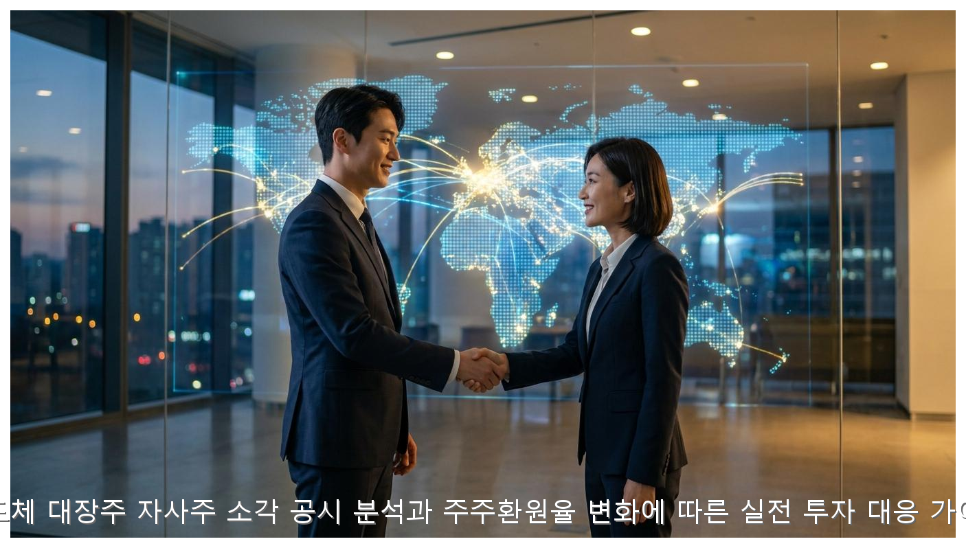 반도체 대장주 자사주 소각 공시 분석과 주주환원율 변화에 따른 실전 투자 대응 가이드 핵심 안내 및 분석 인포그래픽 (7)