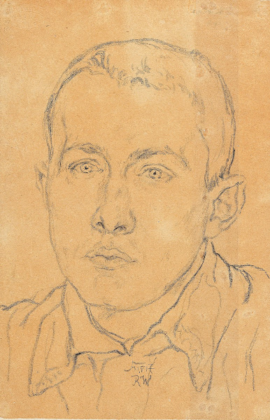 Porträt eines Kriegsgefangenen 1917
