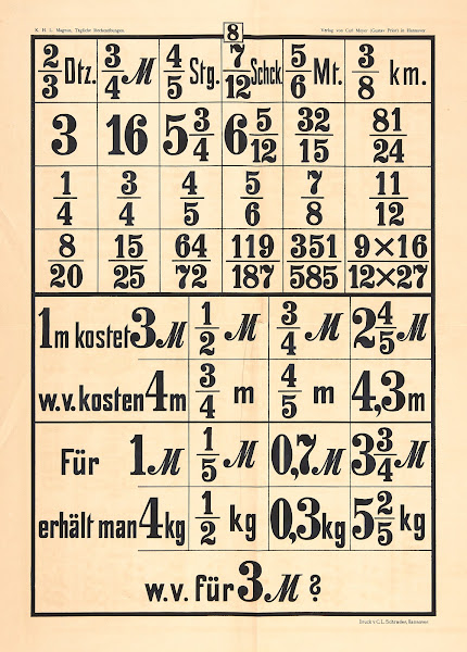 Daily math exercises Pl08 1900