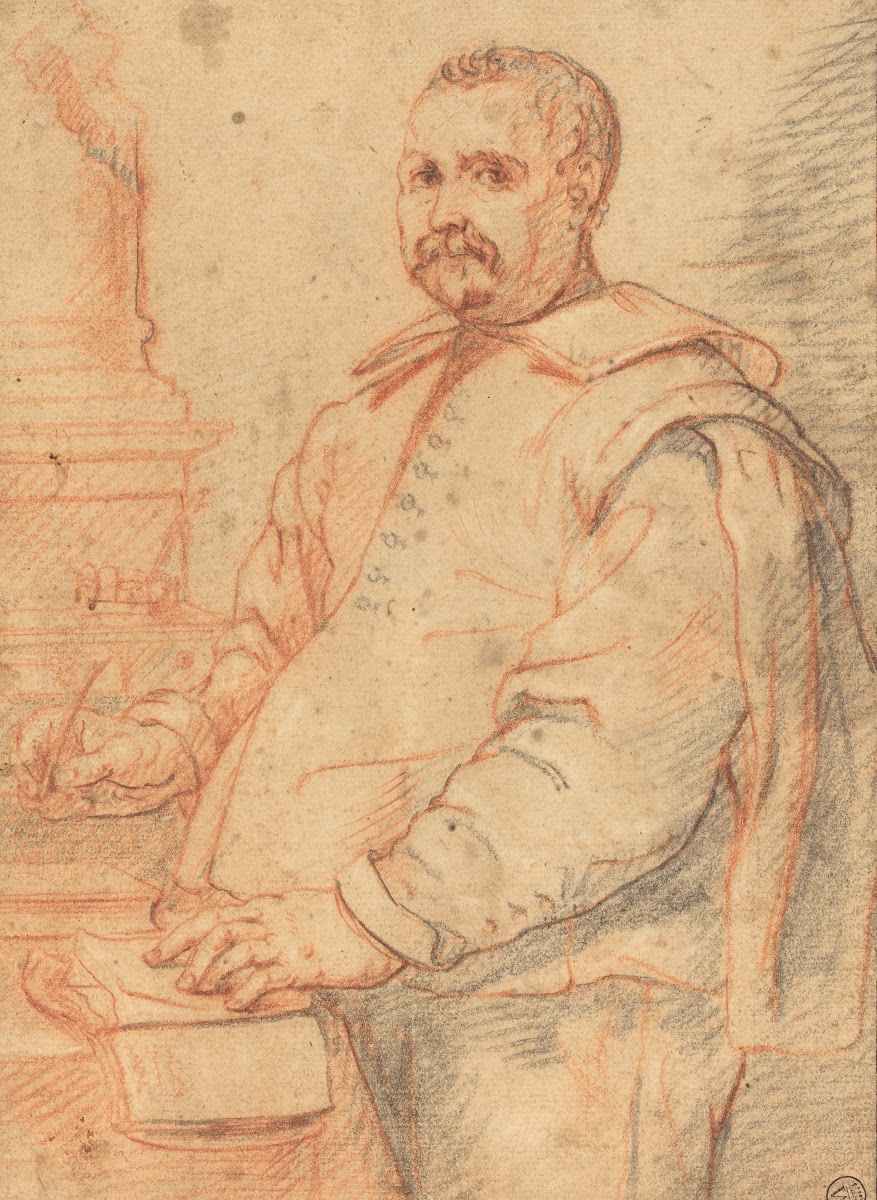A Scholar Writing