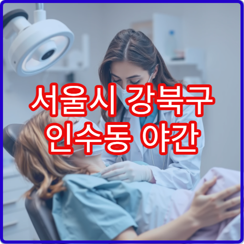 서울시 강북구 인수동 야간 가정의학과 피로·위장 질환 진료 병원