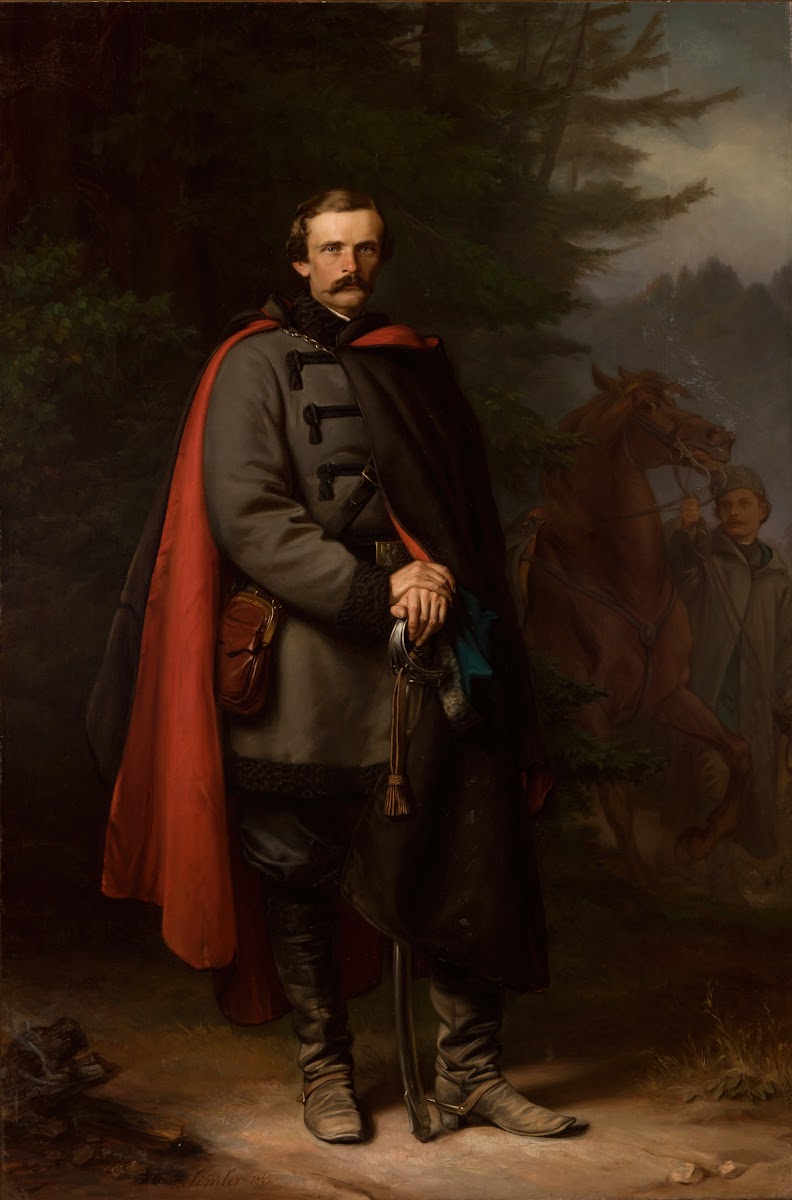 Portrait of Ludwik Mycielski 1865