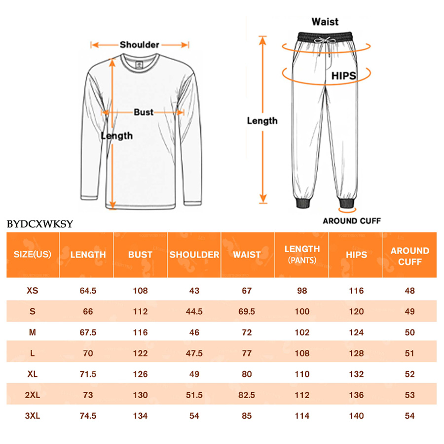 AOP Long Sleeve & Sweatpants Pajama Set