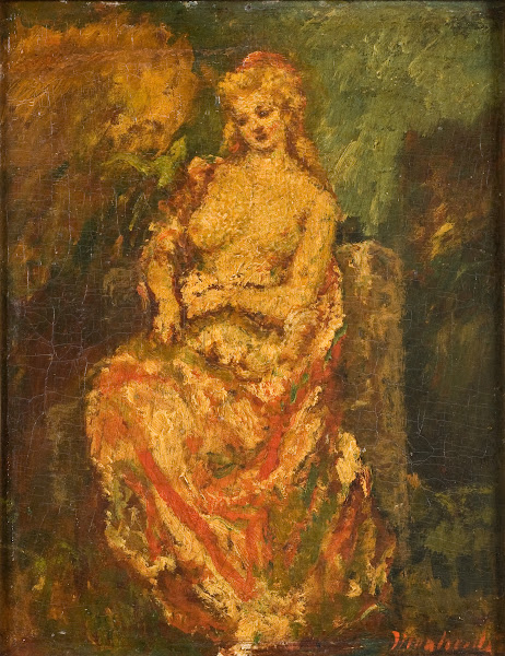 Young Woman with a Fan