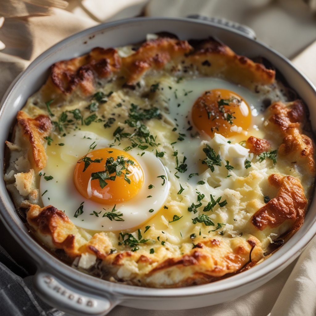Baked Feta Eggs Easy Breakfast for Cozy Mornings