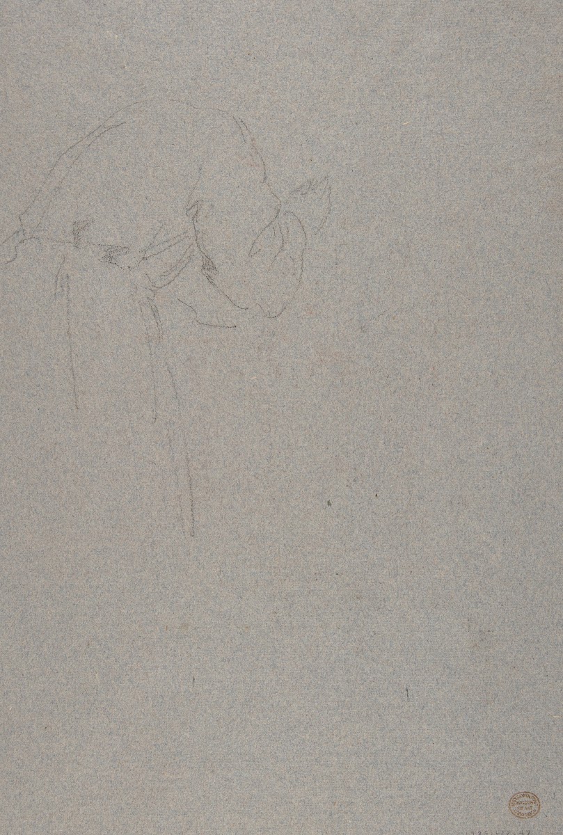 Cleric with Joined Hands 19th Century
