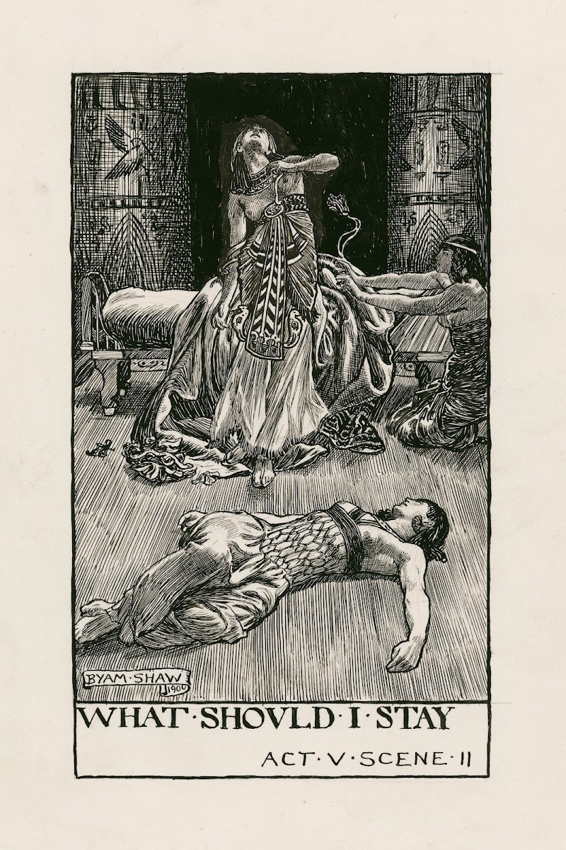 Antony and Cleopatra What should i stay Act V Scene II 1900